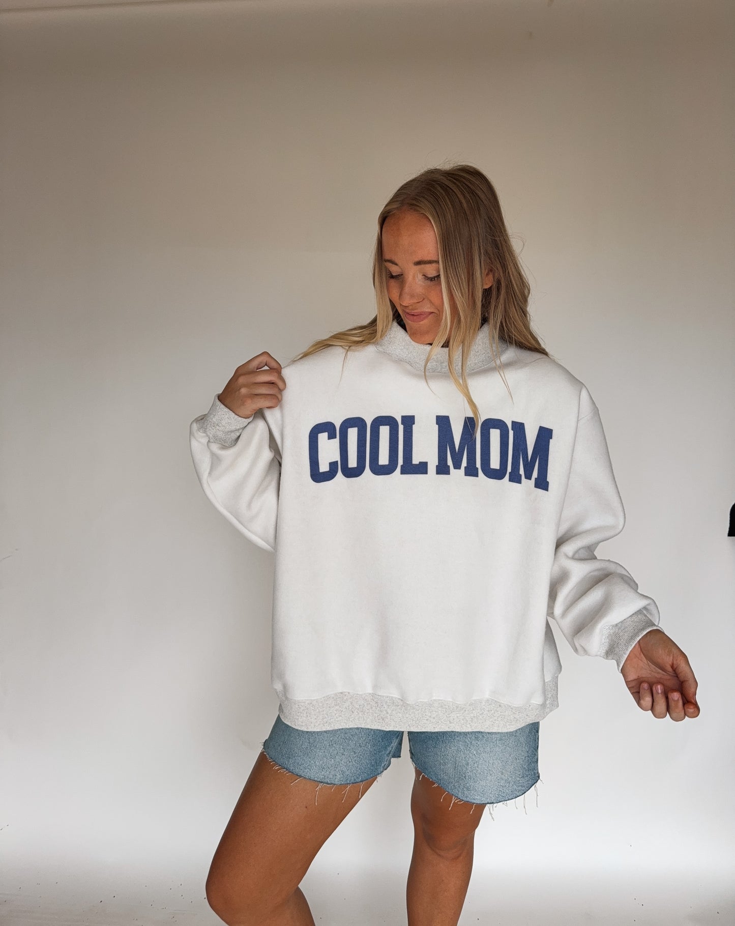 Mother & Cool Mom Mockneck