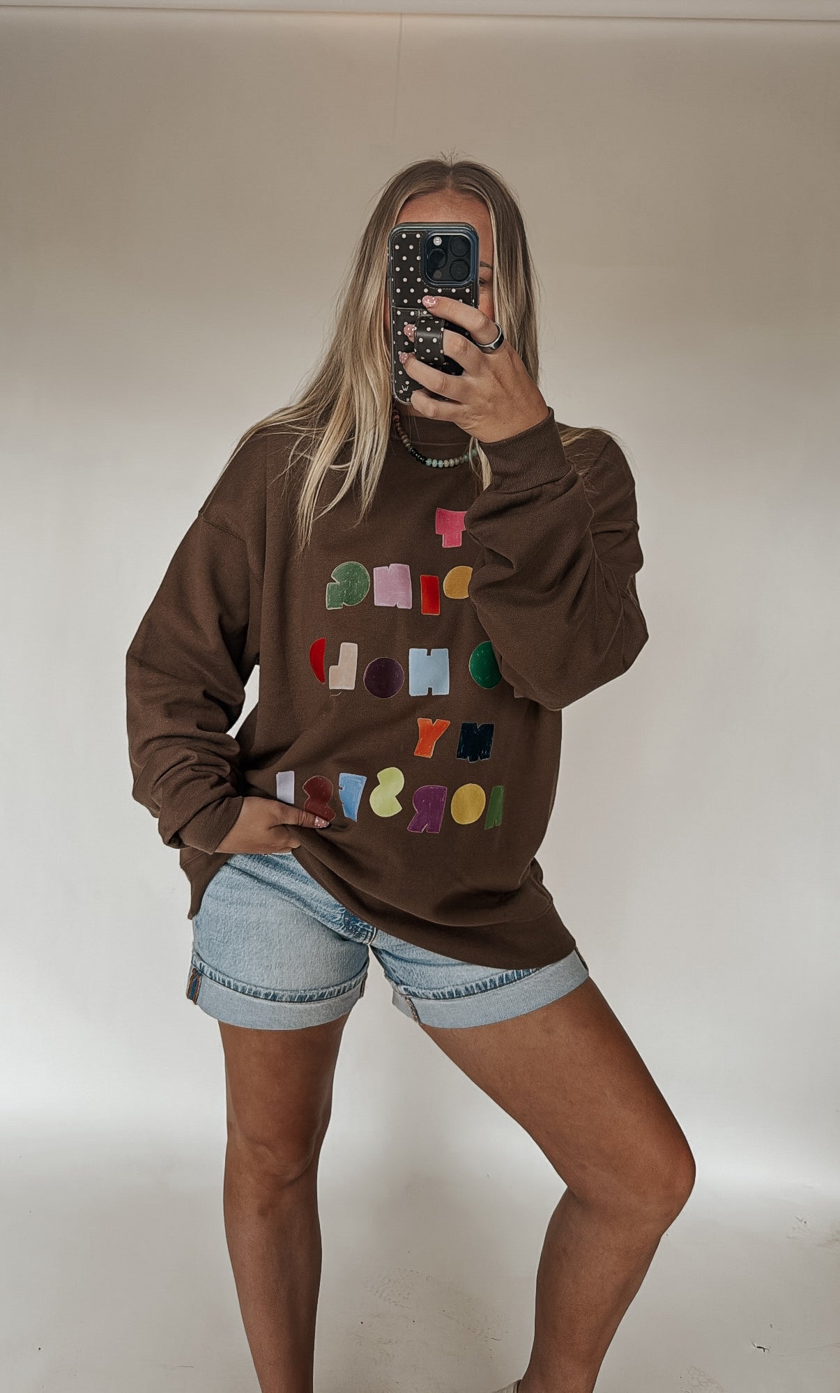 Not Gonna Hold My Horses Sweatshirt