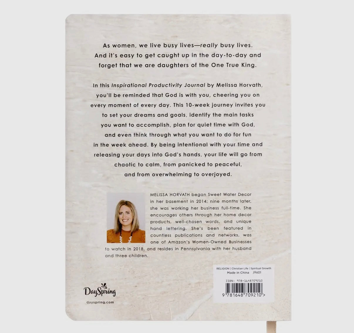 Inspirational Productivity Journal