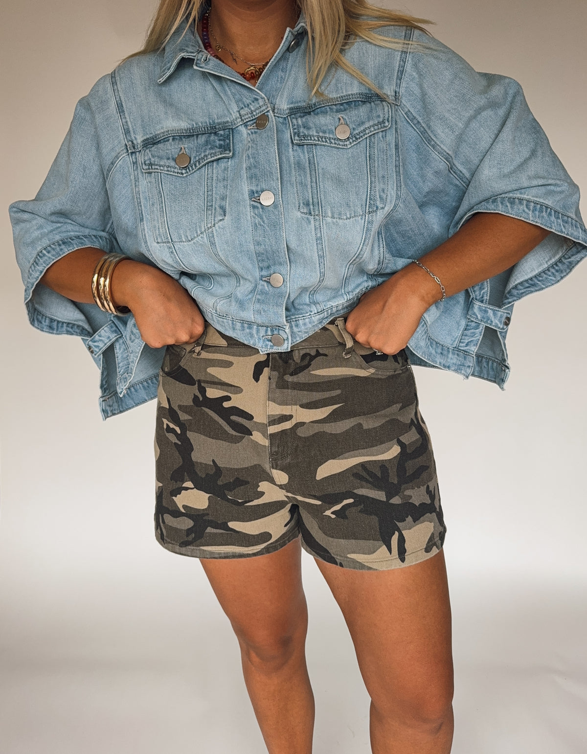 Rae Camo Shorts