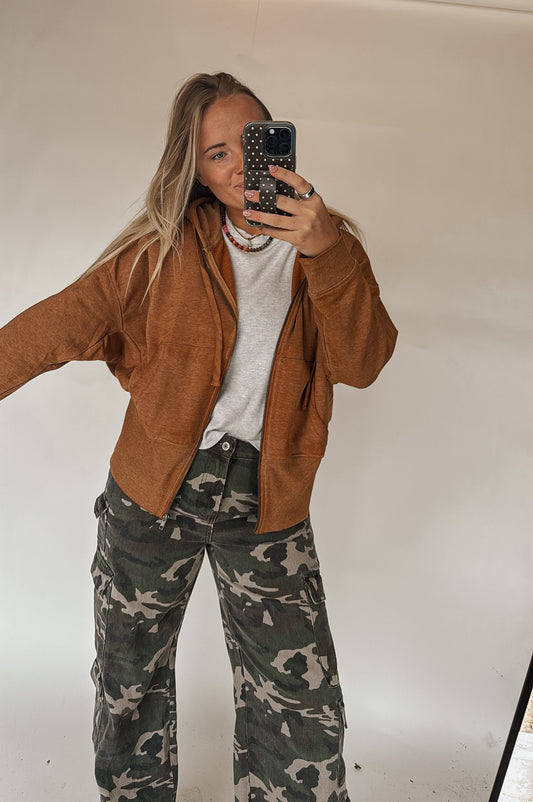 Grab & Go Jacket - Burnt Amber