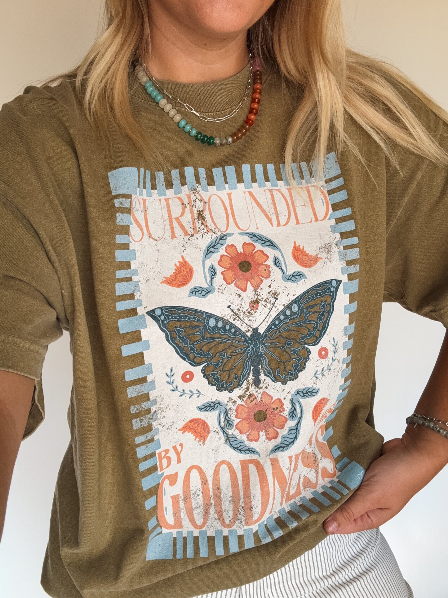 Surrounded By His Goodness Tee