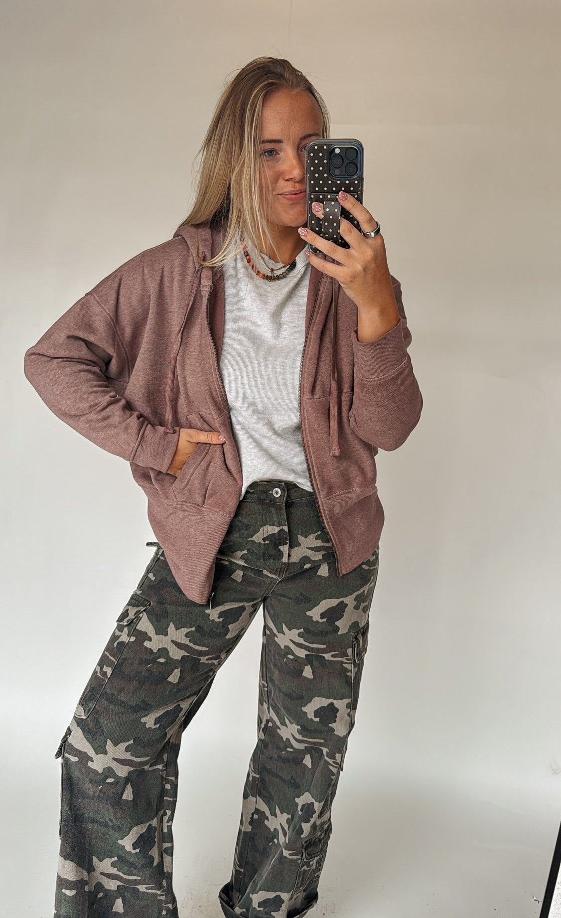 Grab & Go Jacket - Rose Taupe