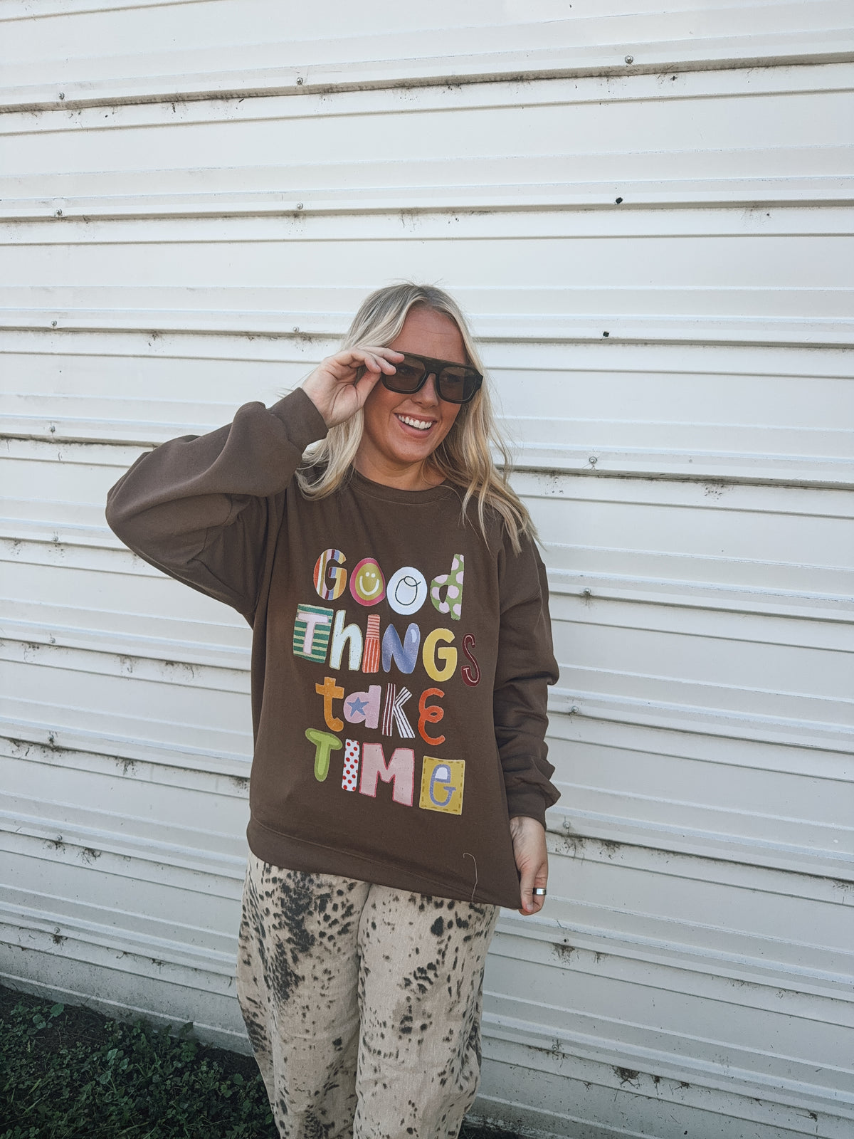 Good Things Take Time Sweatshirt