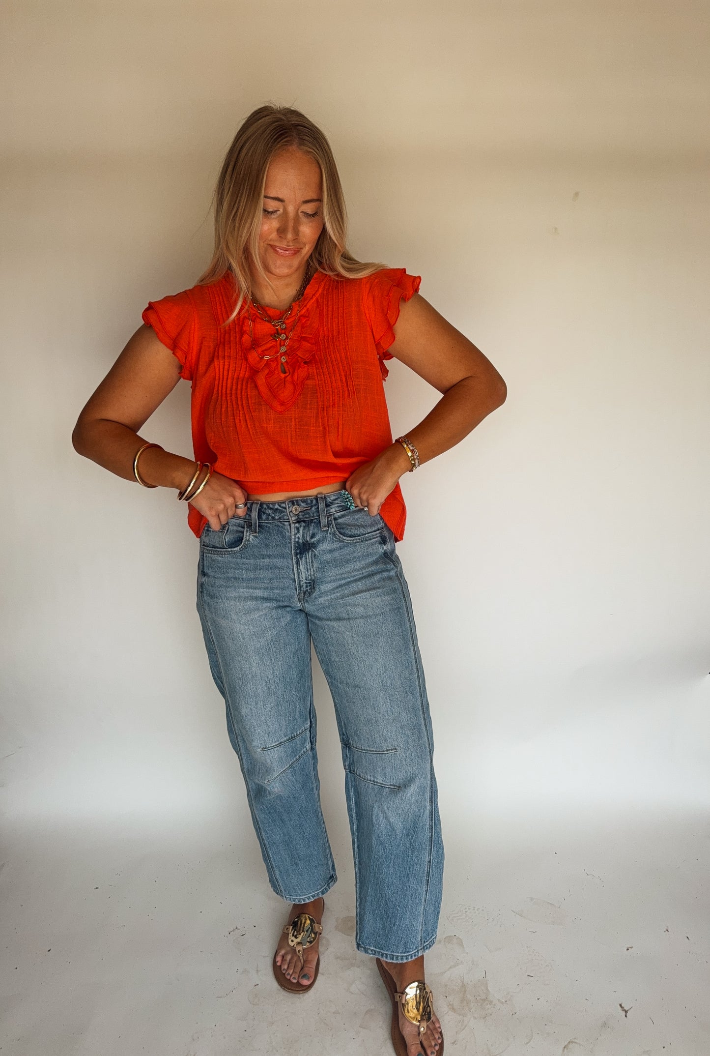 Vera Barrel Jeans