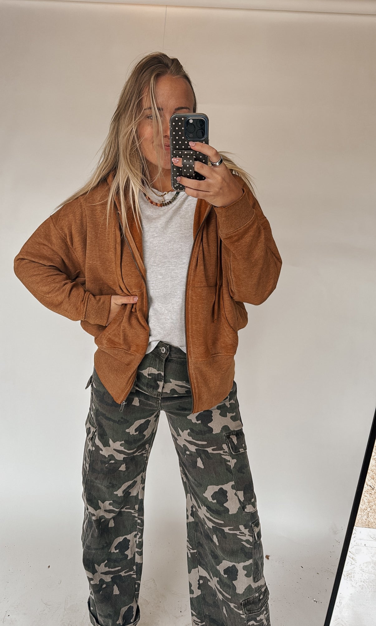 Grab & Go Jacket - Burnt Amber