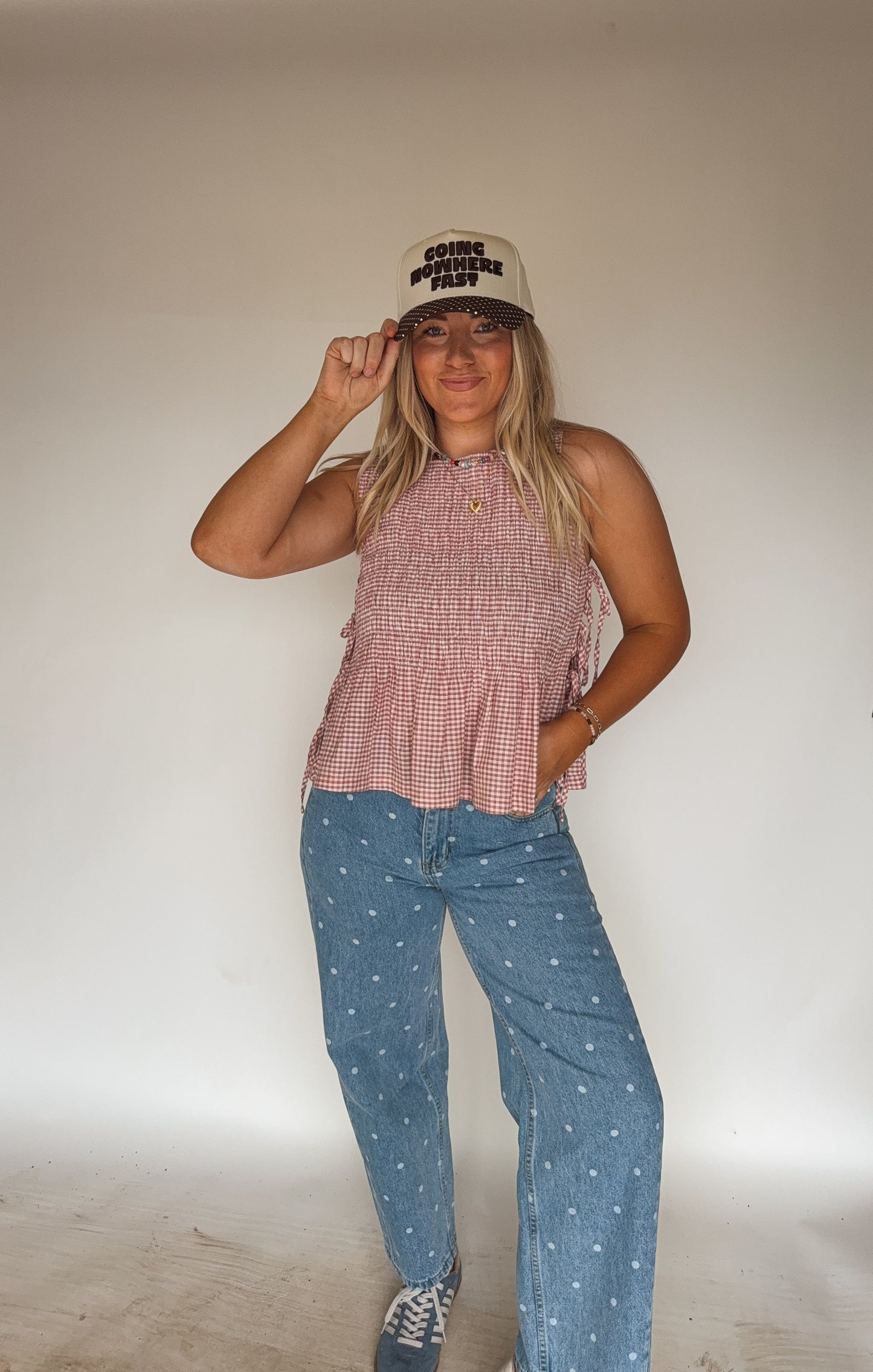 Going Nowhere Fast Trucker Hat
