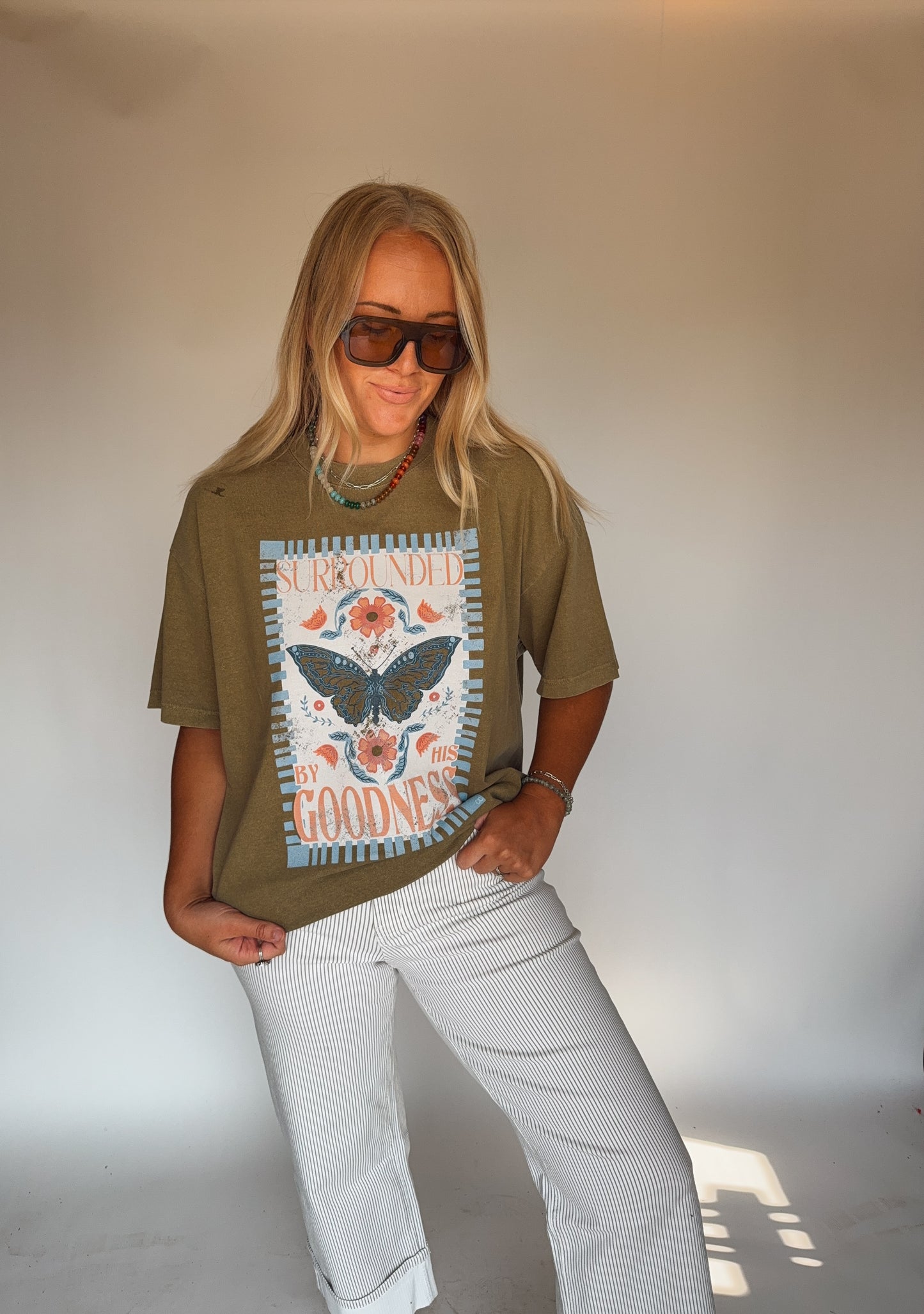 Surrounded By His Goodness Tee
