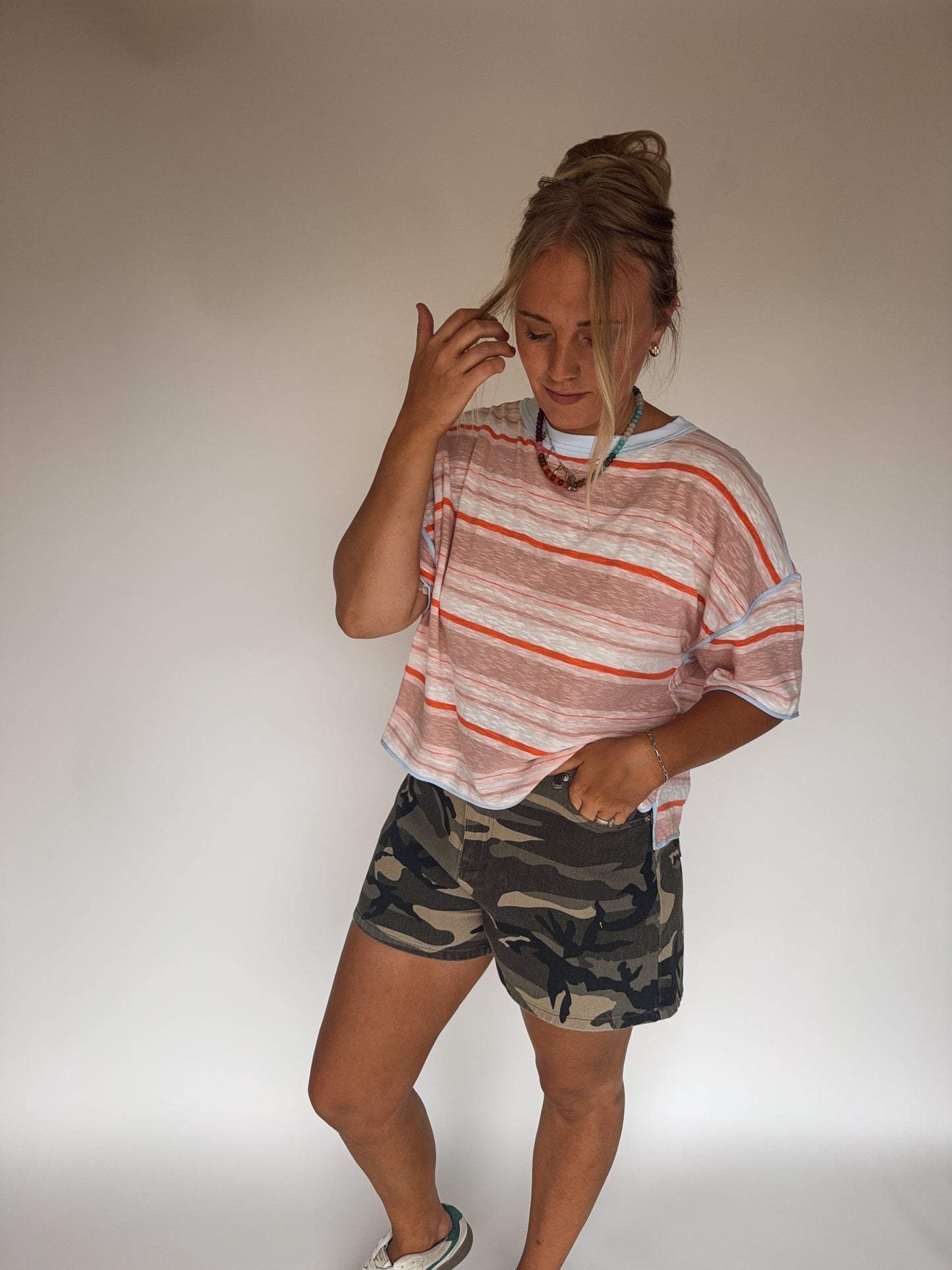 Coral Breeze Tee