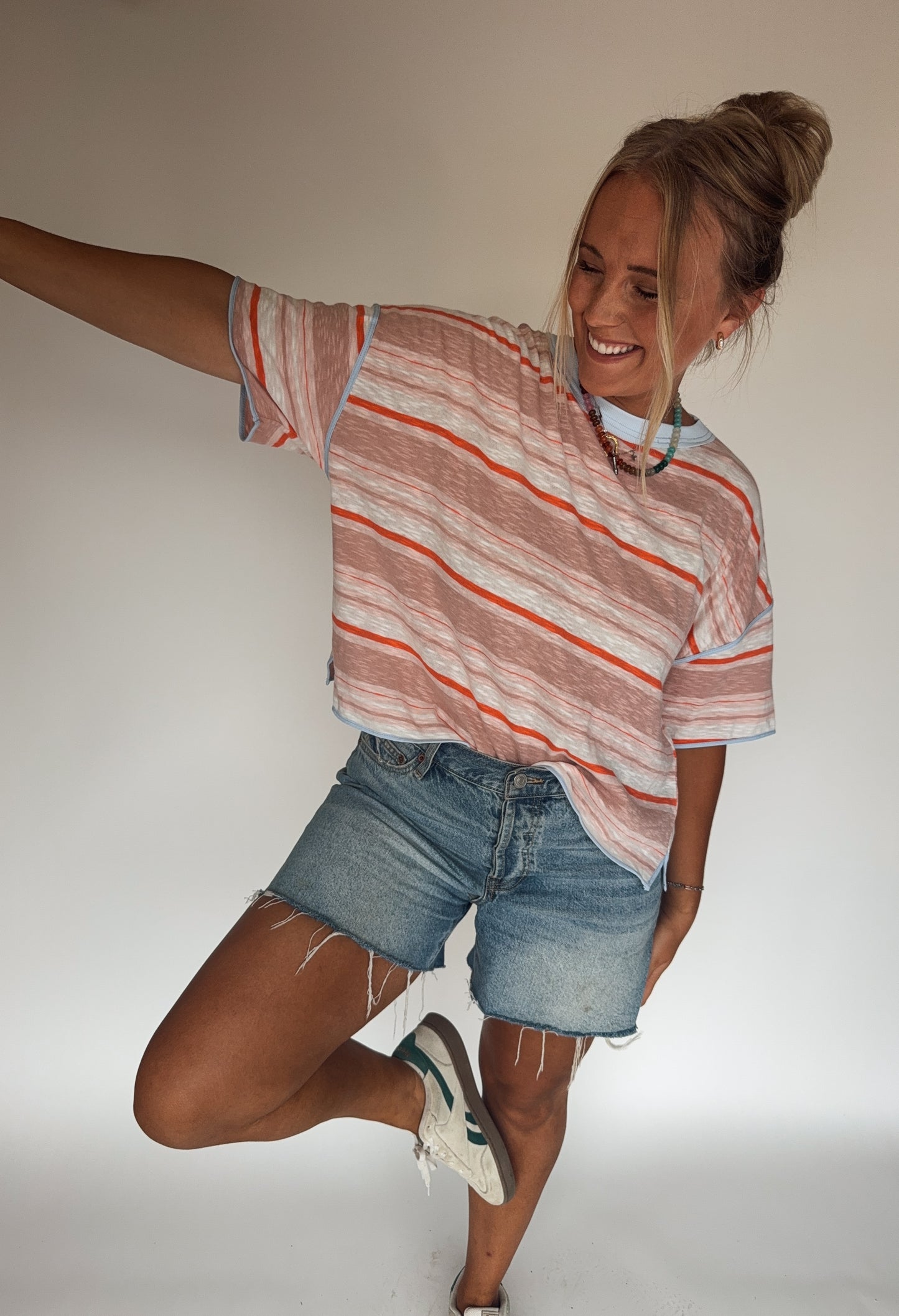 Coral Breeze Tee