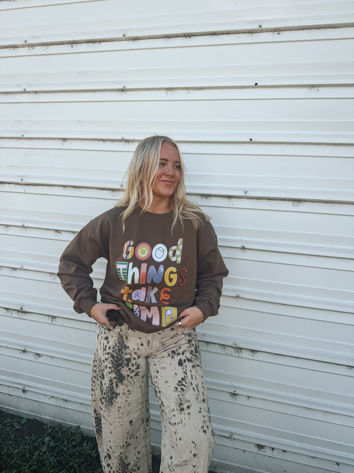 Good Things Take Time Sweatshirt