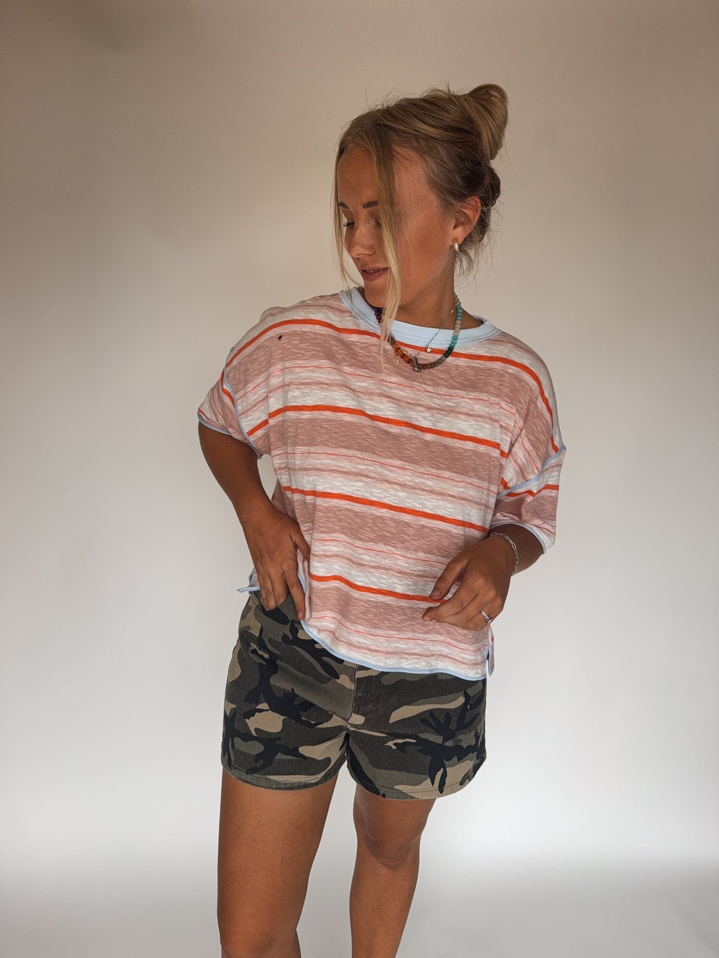 Coral Breeze Tee