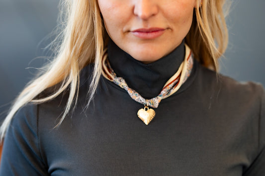 Raina Scarf Necklace