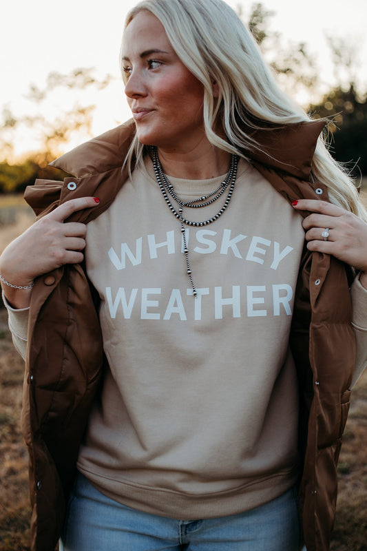 Whiskey Weather Crewneck