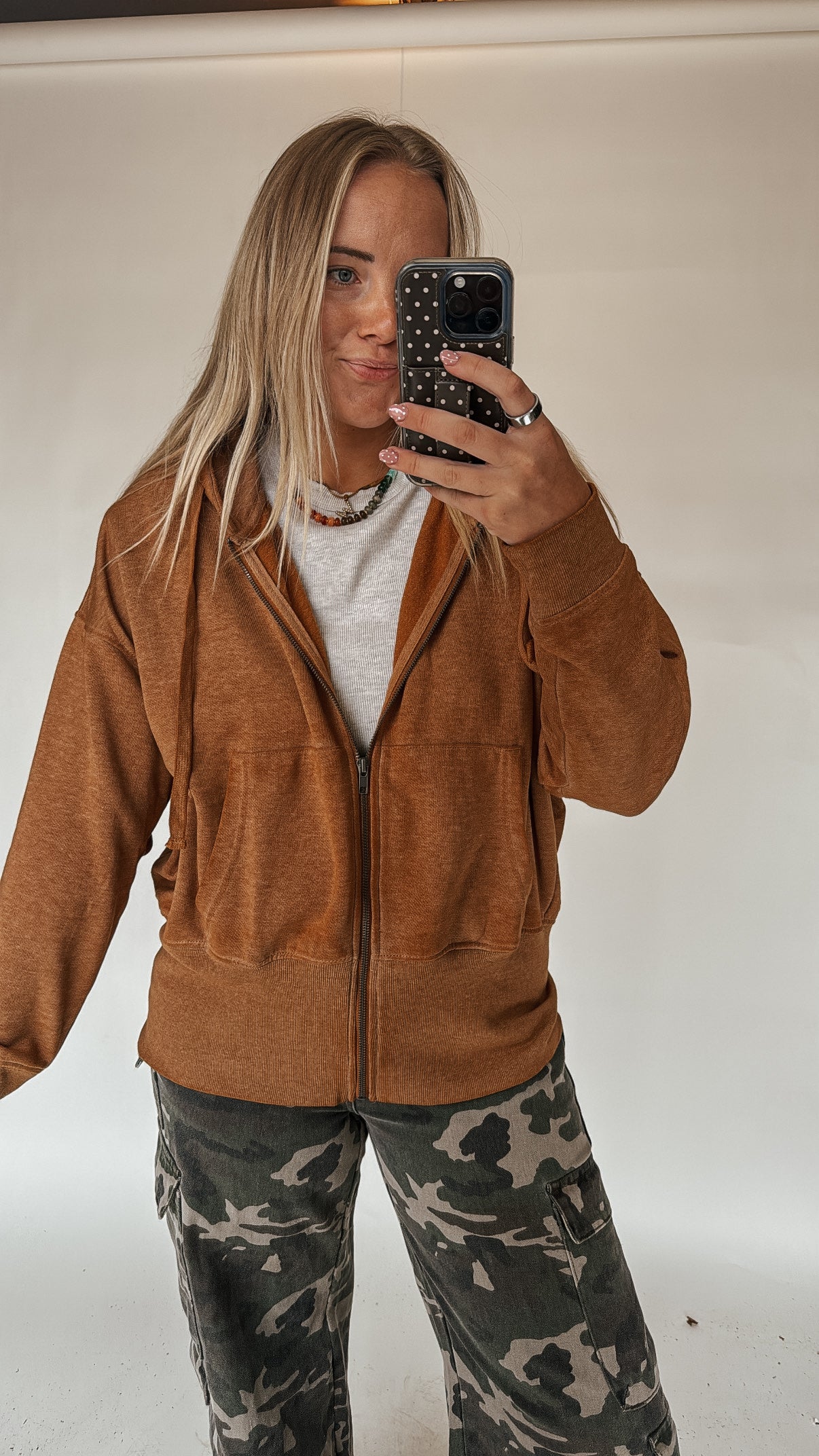Grab & Go Jacket - Burnt Amber
