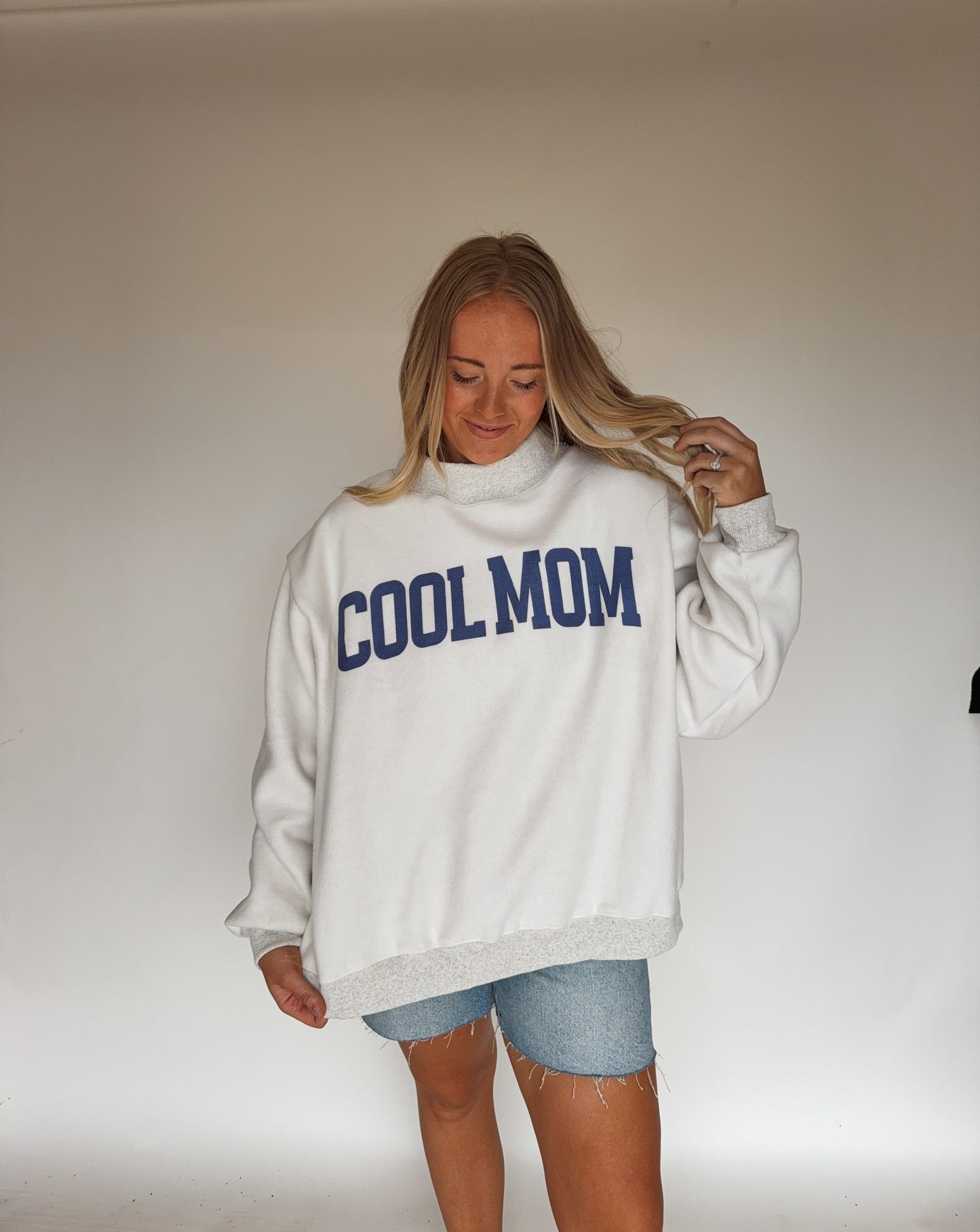 Mother & Cool Mom Mockneck