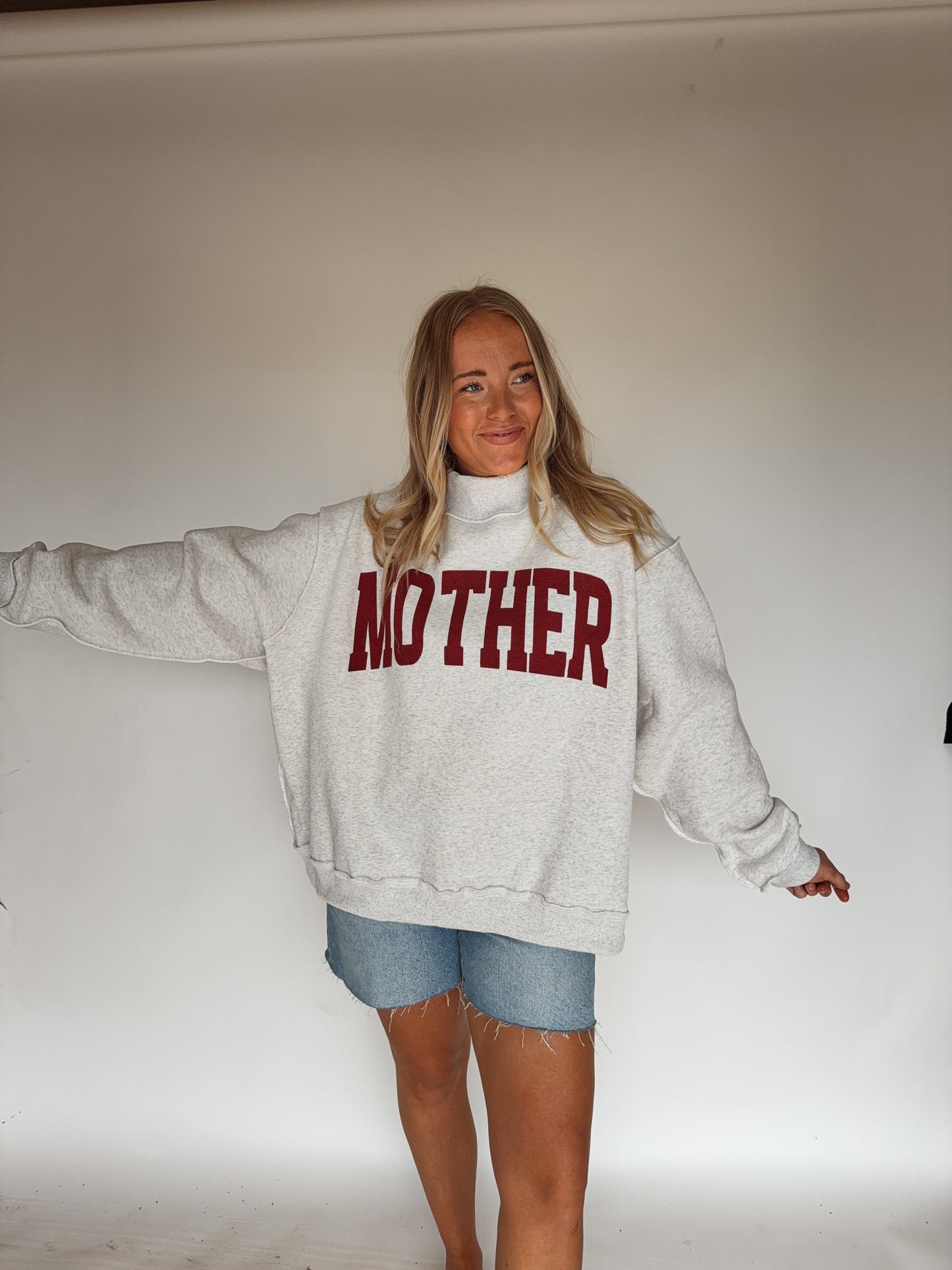 Mother & Cool Mom Mockneck