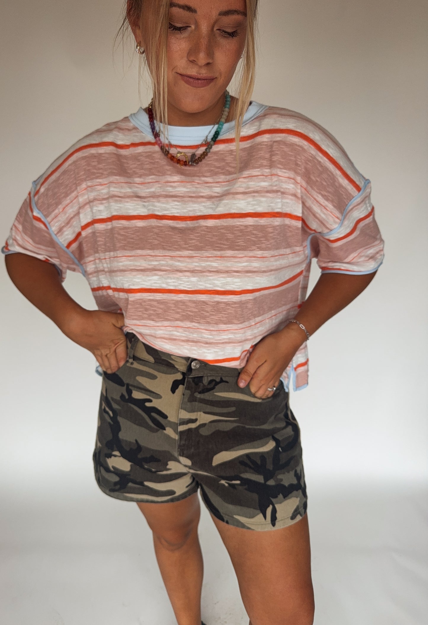 Coral Breeze Tee